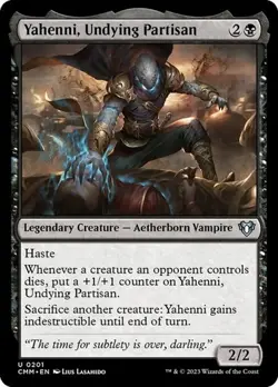 2x Yahenni, Undying Partisan CMM NM MTG - Image 1