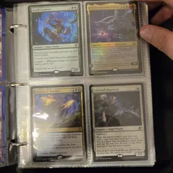 MTG Zip Binder With Mixed Magic And Yugioh Cards - Image 2