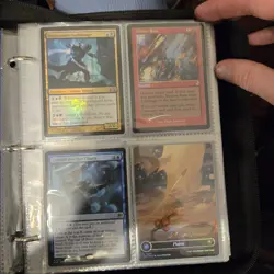 MTG Zip Binder With Mixed Magic And Yugioh Cards - Image 4
