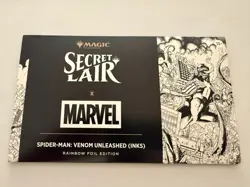 MTG Secret Lair x Marvel's Spider-Man: Venom Unleashed INKS [FOIL] (SEALED) - Image 2