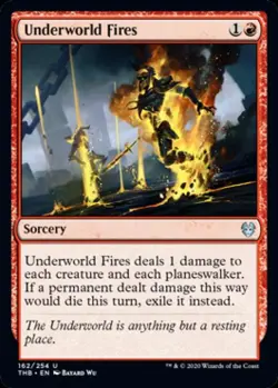 Underworld Fires -Foil Near Mint MTG Theros Beyond Death - Image 1