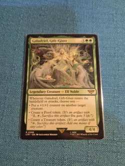 MTG LOTR Galadriel Gift Giver #296 Lord of the Rings Magic the Gathering - Image 1