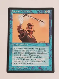 MTG Animate Artifact (Italian Revised (BB)/Blue/U) - BGM - Image 1