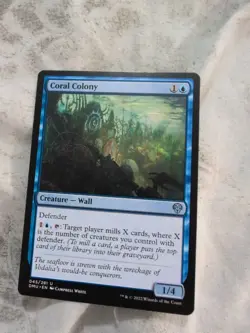 2022 MTG Coral Colony #045 E Dominaria United Uncommon Magic Card - Image 1