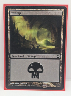 MTG Swamp (262) Return to Ravnica Foil NM - Image 1