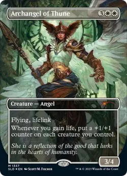Archangel of Thune -Foil Near Mint MTG Secret Lair - Image 1