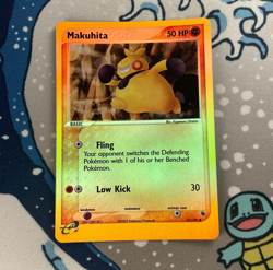 Makuhita 57/109 Reverse Holo EX Ruby & Sapphire Pokemon Card Vintage 2003 NM - Image 1