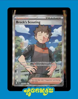 Pokemon Brock's Scouting 179/159 SR - Image 1