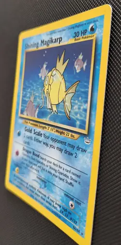 2001 Pokemon Neo Revelation Unlimited Shining Magikarp Holo Rare 66/64 MP - Image 3