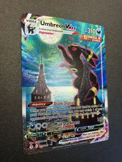 Pokemon 2021 Evolving Skies Umbreon VMAX 215/203 Alt Art Secret Rare - Image 2