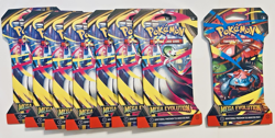 Pokemon TCG: Mega Evolution Sleeved Booster Pack - LOT OF 8 - Factory Sealed - Image 1