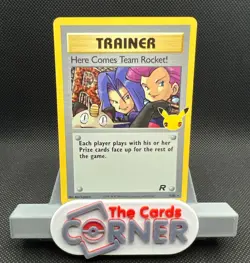 Here Comes Team Rocket! 15/82 Pokemon Celebrations Classic Collection LP - Image 1