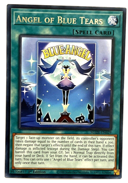 YuGiOh! - Angel of Blue Tears - MAZE-EN029 - 1st Edition - Rare - Image 1