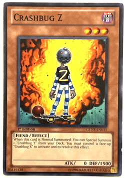 YuGiOh! - Crashbug Z - GENF-EN011 - 1st Edition - Common - Image 1