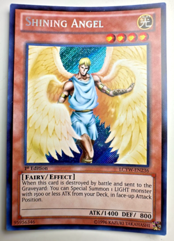 Shining Angel LCYW-EN236 YuGiOh Legendary Collection 3: Yugi's World-1st Edition - Image 1