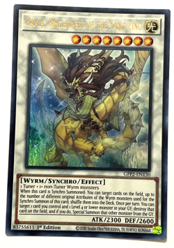 YuGiOh! - Baxia, Brightness of the Yang Zing GFP2-EN130 1st Edition Ultra Rare - Image 1