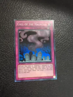 Yugioh Call Of The Haunted Lcjw-en217 1st Ed Super rare NM - Image 1