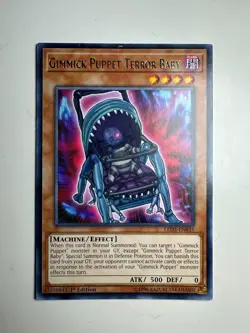 YuGiOh Gimmick Puppet Terror Baby LED5-EN035 1st Edition Rare - Very Lightly Pla - Image 1