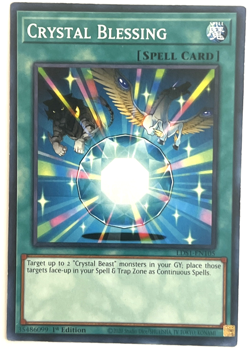 YuGiOh! - Crystal Blessing - LDS1-EN105 - 1st Edition - Common - Image 1