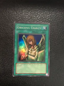 Yugioh Graceful Charity SDP-040 Super (MP/HP) - Image 1