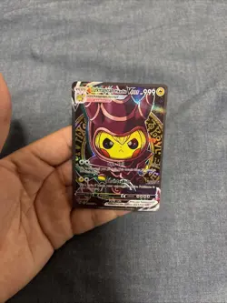 Pikachu Dark Magician Yugioh Cosplay Cute Doujin ACG HOLO Card - Near Mint C. - Image 1