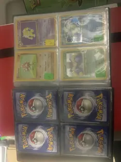 Vtg Pokemon Card Collection Lot Base Set Binder Holos WOTC MP-DMG Lot#2 - Image 3