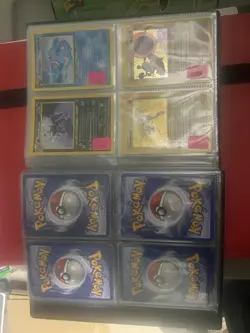 Vtg Pokemon Card Collection Lot Base Set Binder Holos WOTC MP-DMG Lot#2 - Image 4