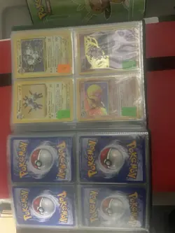 Vtg Pokemon Card Collection Lot Base Set Binder Holos WOTC MP-DMG Lot#2 - Image 5