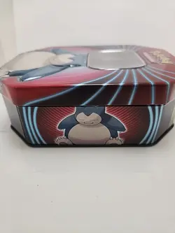 Pokemon TCG Snorlax Knockout Collectors Tin Empty Mimikyu Darkrai EMPTY NO CARDS - Image 5
