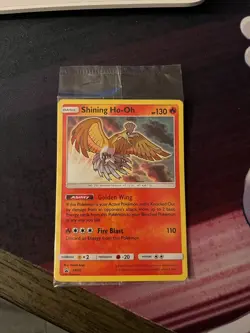 Shining Ho-Oh SM70 Promo Card Excellent EX-MT condition Pokemon TCG - Image 1