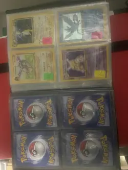 Vtg Pokemon Card Collection Lot Base Set Binder Holos WOTC MP-DMG Lot#1 - Image 3
