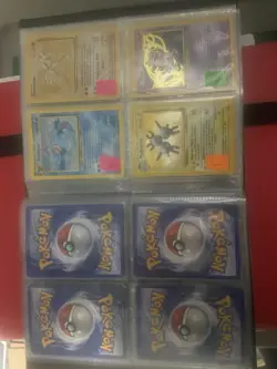 Vtg Pokemon Card Collection Lot Base Set Binder Holos WOTC MP-DMG Lot#1 - Image 5