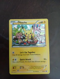 Pokemon Pikachu TCG XY95 XY Black Star Promo Holo Card - Image 1
