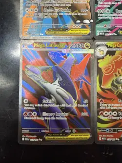 Mega Evolution EX FA Lot of Fresh Pulled Pokemon TCG Cards - 156, 162, 163, 164 - Image 5
