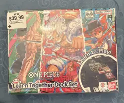 One Piece Card Game Learn Together Deck Set LT01 English Sealed - Image 1