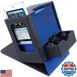 VOXOR MTG Commander Deck Box, Card Deck Box with Commander Display, Fits 100 - Image 1
