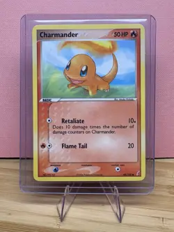 Pokemon TCG Charmander EX Crystal Guardians Card 48/100 Regular Common - Image 1