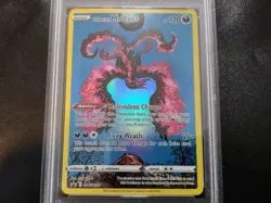 Galarian Moltres SWSH284 Full Art Black Star Promo Pokemon Card PSA 9 - Image 2