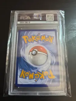 Pokemon TCG Bulbasaur Stellar Crown Illustration Holo Card 143/142 PSA 9 - Image 3