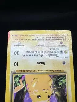 Pikachu E3 Stamped 058/102 Miscellaneous Cards & Products Regular Damaged - Image 4