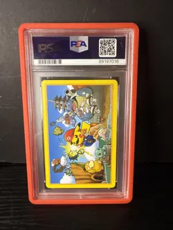 Pokemon Mario Pikachu Playing Cards Poker PSA 10 Queen Of Diamonds Mario2016 - Image 2