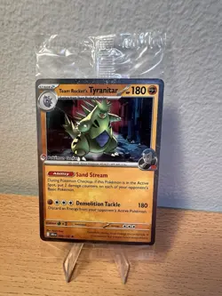 (Sealed) Team Rocket's Tyranitar - Pokemon Center Stamped Promo - Pokemon Card - Image 1