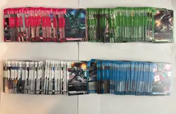 Gundam Card Game TCG Newtype Rising GD01 - 364 Cards -Full Playset of C / U + R - Image 1