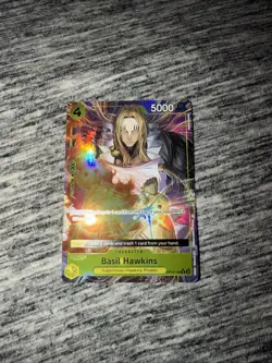 One Piece Basil Hawkins Alt Art OP10-109 (PRB02) Trading Card Game English Holo - Image 1