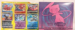 Pokemon Fusion Strike Elite Trainer Box Plus 6 Promo Cards Factory Sealed - Image 1