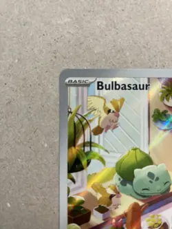 Pokemon Bulbasaur Card Stellar Crown 143/142 Pokemon TCG Illustration Rare - Image 3