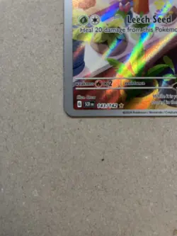 Pokemon Bulbasaur Card Stellar Crown 143/142 Pokemon TCG Illustration Rare - Image 5