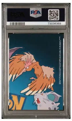 PSA 9 1999 Pokemon Topps Series 1 Character Cards Professor Oak - Image 2