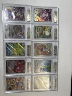 Pokemon 10 Card All Beckett Bgs Graded Slab Lot !! #17 - Image 1