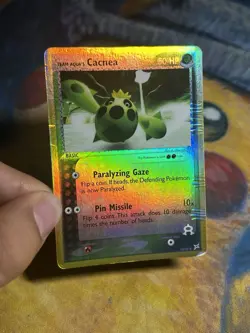 Cacnea 24/95 EX Team Magma vs Team Aqua Reverse Holo Pokemon Card TCG HP - Image 3